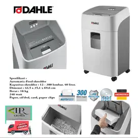 PENGHANCUR KERTAS DOKUMENT AUTOFEED SHREDDER MADE IN GERMAN DAHLE35314