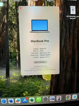 Macbook Pro M1 Chip 2020 512GB Gray