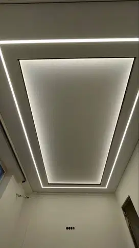 Wall Moulding Sekat Plafon Partisi PVC GRC Gypsum Jasa Tukang Pasang