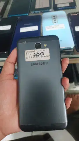 Samsung j5 prime 2/16gb lcd kw,4g ga keluar