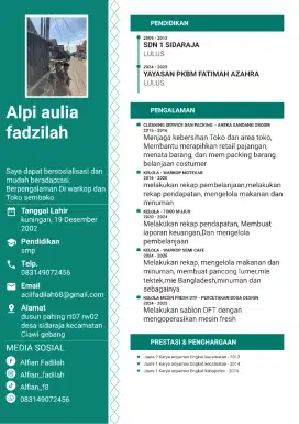 Mencari pekerjaan