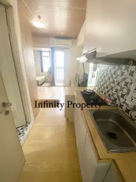 Apartemen Green Bay Pluit Tipe Studio Full Furnished View Kolam + 1 AC