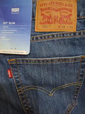 Celana Jeans Levi's 511 Slimfit Original