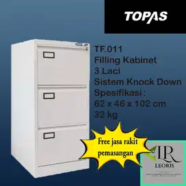 LEMARI FILLING KABINET 3 LACI TOPAS TF-011