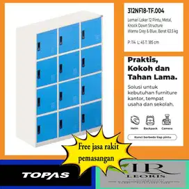 LEMARI LOKER 12 LACI TOPAS TF-004