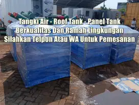 Tangki Panel, Rooftank Kotak, Toren Air FRP, Tangki Air Kotak, Roof Ta