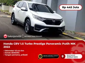 SUNROOF !! HONDA CRV TURBO PRESTIGE SENSING 2022 / 2023 PUTIH
