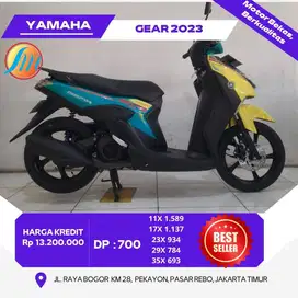 YAMAHA GEAR TAHUN 2023 BODI MULUS, MESIN HALUS, SIAP PAKAI, BERGARANSI