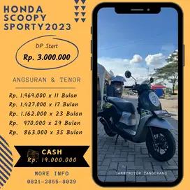 HONDA SCOOPY SPORTY 2023