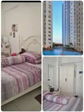 GUNAWANGSA MANYAR View Pool‼️ Apartemen Studio Tengah Kota Surabaya