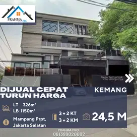 Jual Rumah Mewah Cantik dan Nyaman Bebas Banjir di Kawasan Kemang Raya
