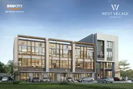 West Village 2 Ruko Studio Loft Hadap Jalan Utama BSD City