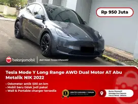 [LOW KM] Tesla Mode Y Long Range AWD Dual Motor AT Abu 2022/2023
