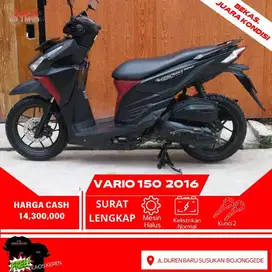 VARIO 150 LED 2016 PAJAK AKTIF GK ADA KENDALA SIAP PAKE NO PR