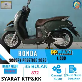 HONDA SCOOPY PRESTIGE PROMO MURAH DP&CICILAN MURAH JUAL CEPAT