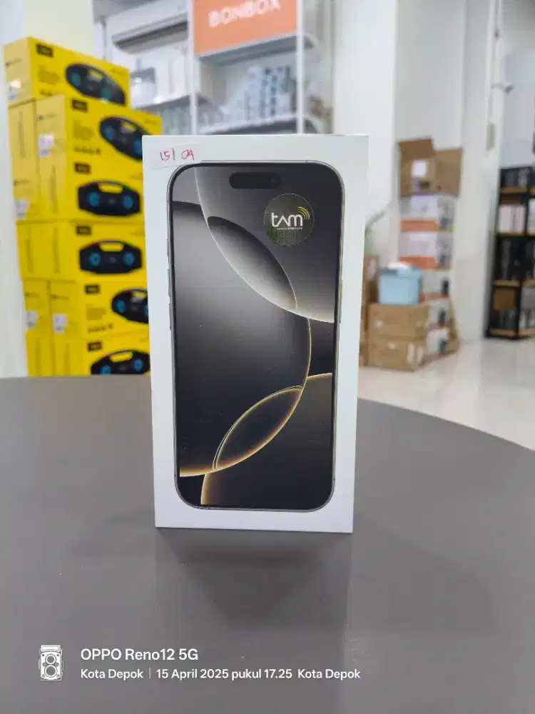 iPhone 16 Pro 256GB Garansi Resmi Apple Indonesia