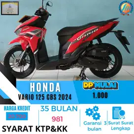 HONDA VARIO 125 CBS PROMO MURAH DP&CICILAN MURAH JUAL CEPAT