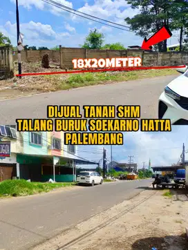 Jual tanah tepi aspal TALANG BURUK
