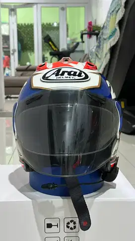 Arai SZ Ram 5 Pedrosa Samurai Original Helm Half Face Size XL