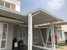 Kanopi Alderon atap bergaransi