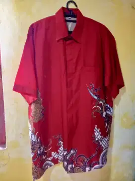Baju batik pria size XL .LD 115