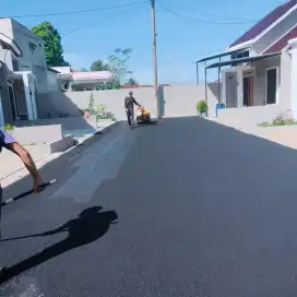 Hotmix aspal jalan