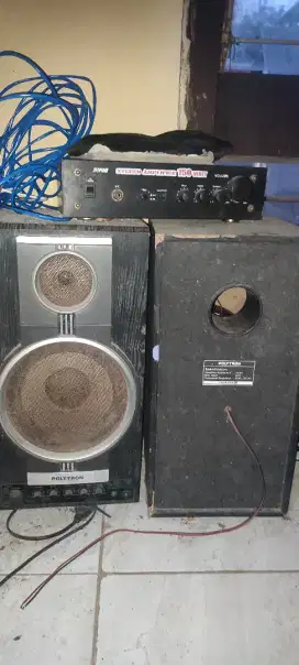 Sepeker aktif 6in. +Ampli