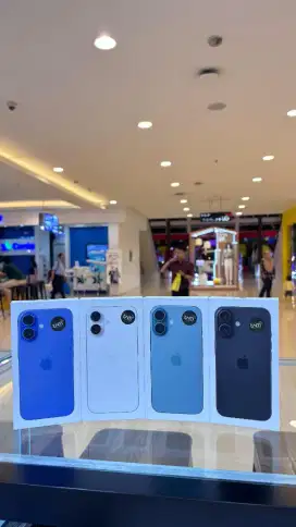 iPhone 16 128gb new iBox Promo Tanpa DP Gratis 2x Cicilan