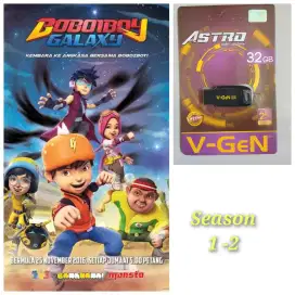 USB Flashdisk Boboiboy Galaxy season 1 dan 2
