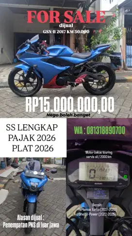 GSX-R 150 BIRU 2017