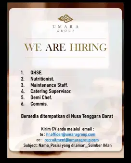 Lowongan Kerja Terbaru
