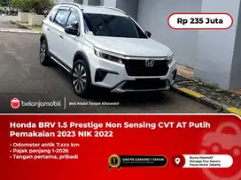 Honda BRV BR-V BR V 1.5 Prestige Non Sensing CVT AT Putih 2022/2023