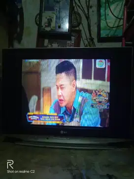 TV LG Slim 21inc + stbnya juga