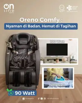 Kursi Pijat BARU GARANSi RESMi