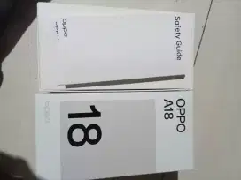 Jual oppo a18 ram 4+4/128