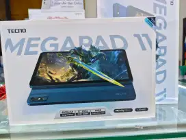 Tablet Tecno Megapad 11 8GB/256GB,Baru,Segel Box,Garansi Resmi,Ori