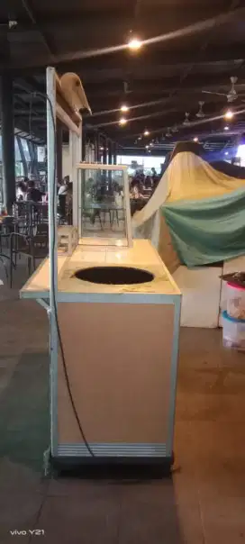 Dijual Cepat Gerobak Aluminium Untuk Jualan Bakso Uk. 150x60 Cm