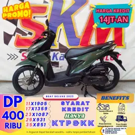 ( beat tahun 2023 dp:900 angsuran 25rb/hr cash credit