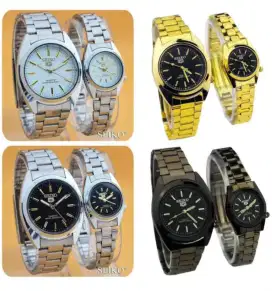 Di jual jam Seiko mesin otomatis ada kotak,buku,kartu,jam  murah aja