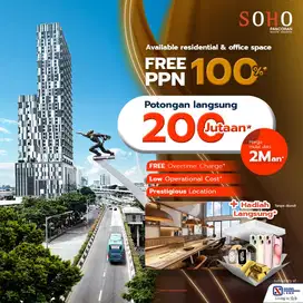DIJUAL APARTEMEN ELIT HARGA IRIT hanya di SOHO Pancoran