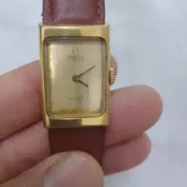 Jam tangan omega de Ville cherkerboard