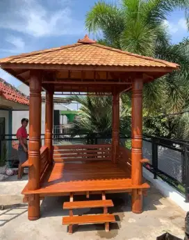Saung dan gazebo