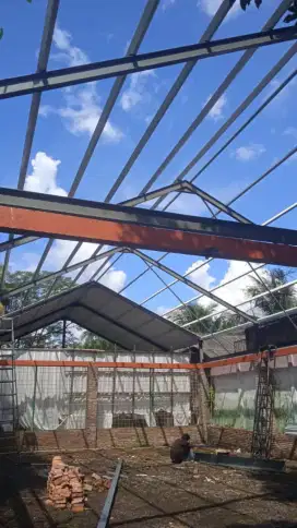 KANOPI CANOPY, TRALIS TERALIS, PAGAR, TANGGA, RANGKA BAJA HARGA NEGO