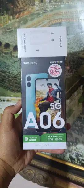 SAMSUNG GALAXY A06 5G RAM 6/128 BARU GARANSI RESMI SEIN 1 TAHUN