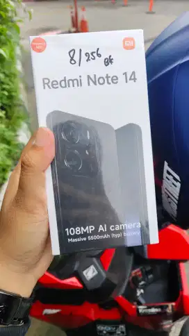 Redmi note 14 4G 8/256 masih segel box fresh new baru