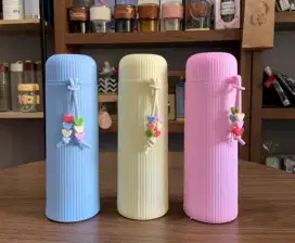 Botol souvenir kaca macaron murah
