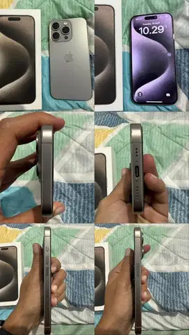 Dijual Iphone 15pro 128GB, first hand ibox, muluzz