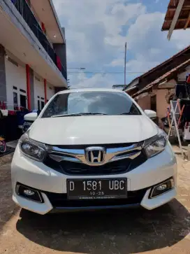 Km 20 Ribu Honda New Mobilio Putih, upgrade ke RS, Jual Cepat, 1500cc