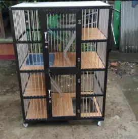 Kandang kucing aluminium