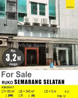 DIJUAL RUKO DI SEMARANG SELATAN K8626